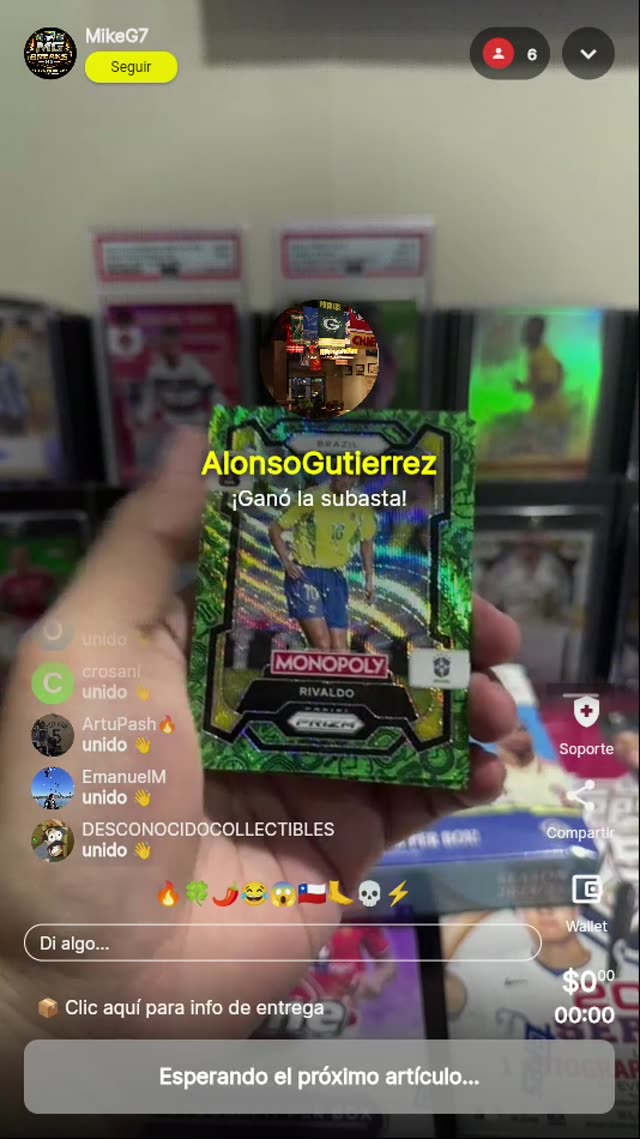 Rivaldo Monopoly Prizm World Cup