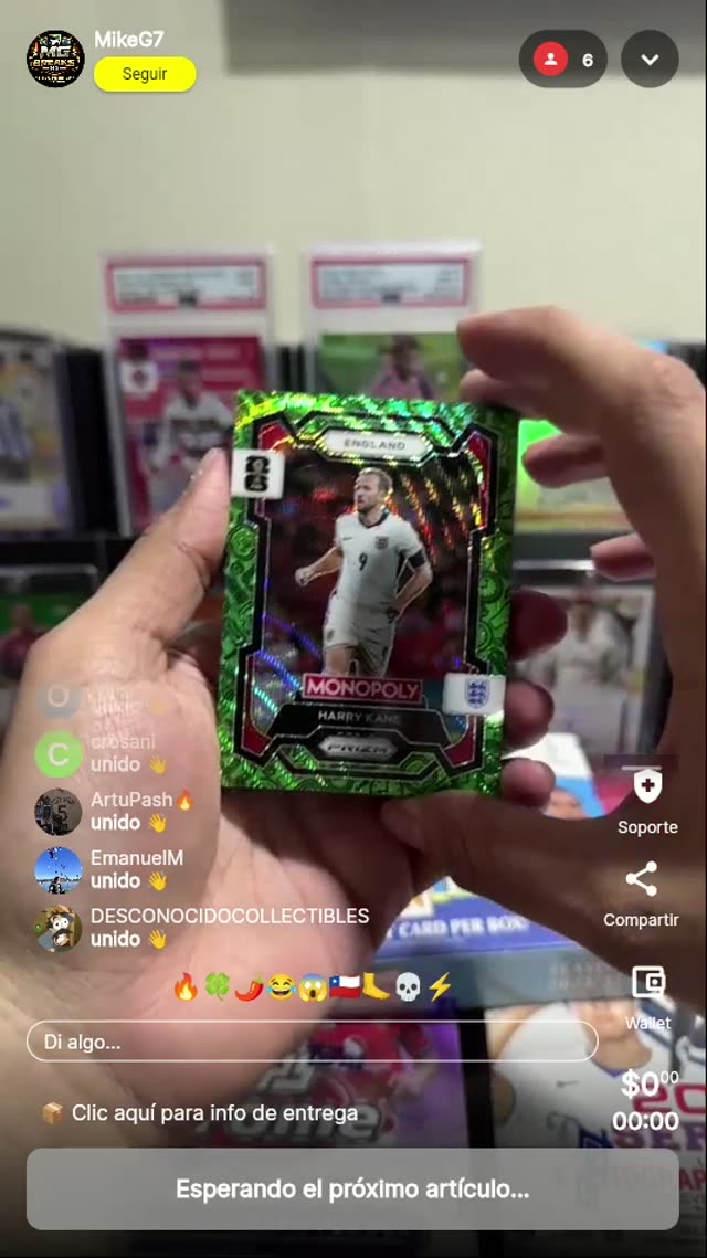 Harry Kane/Rivaldo Prizm Monopoly 2026
