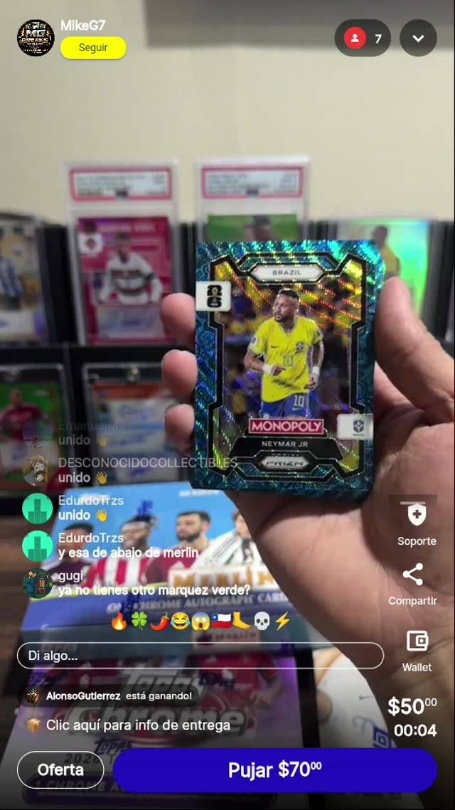 Neymar Jr. Prizm Monopoly 2026