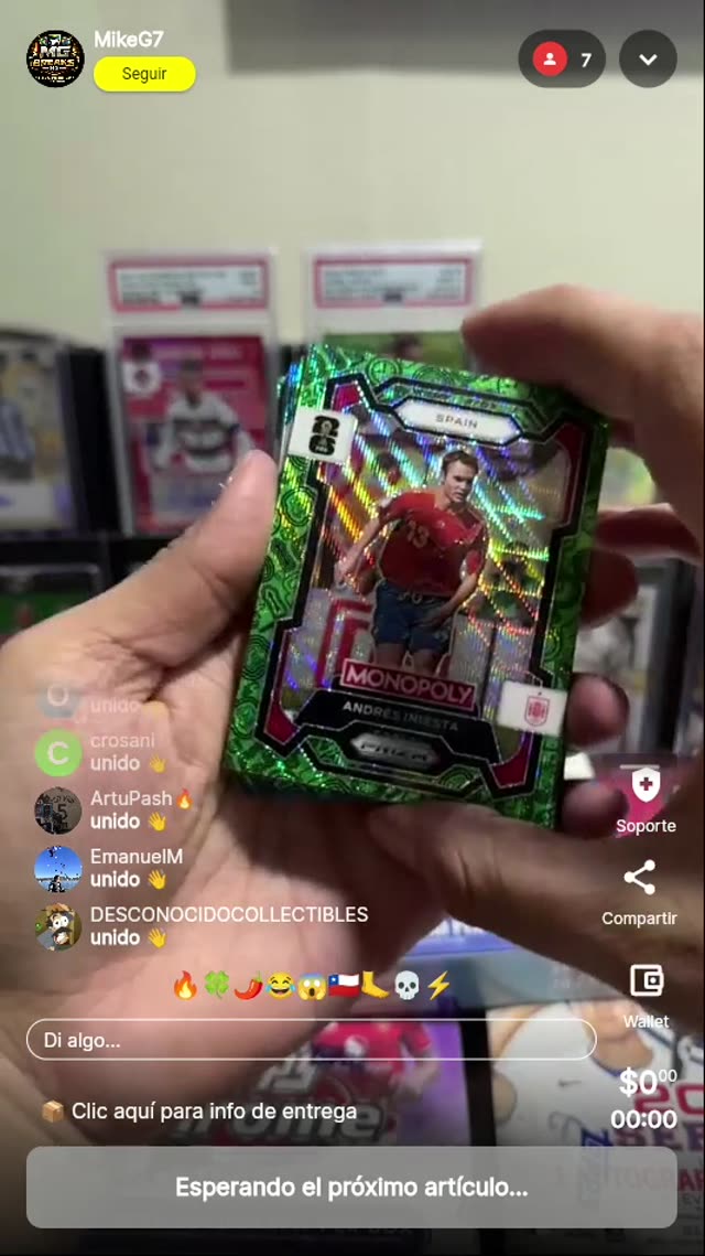 Iniesta Prizm Monopoly 2026