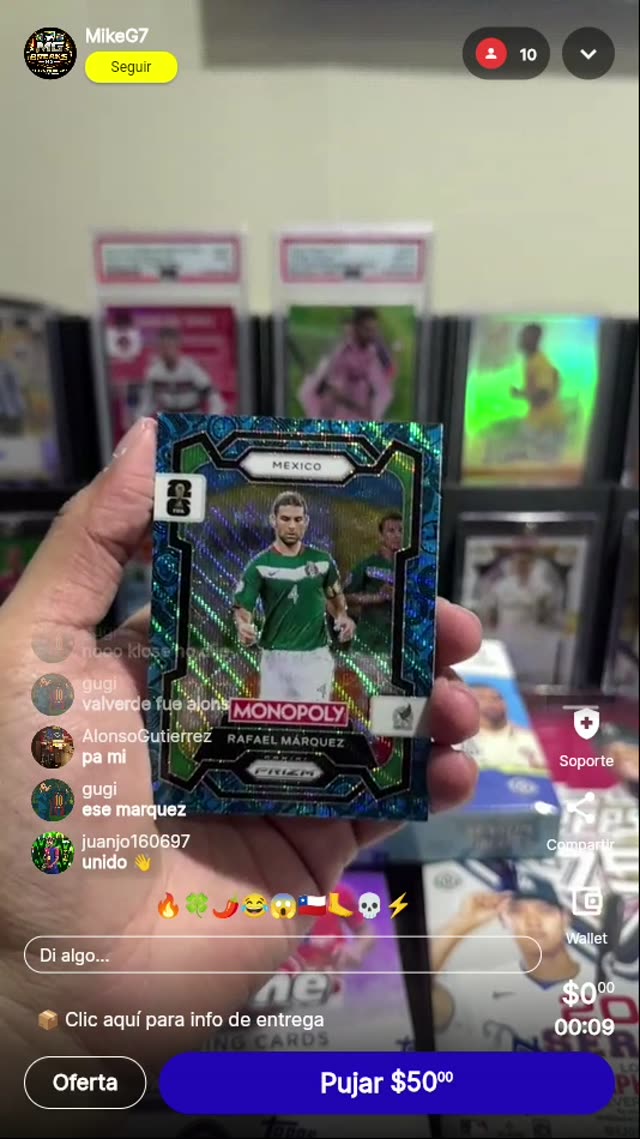 Rafael Márquez Panini Prizm