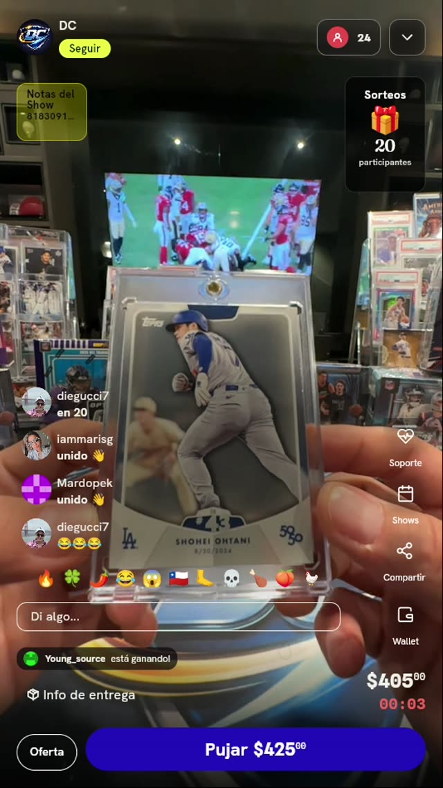Carta Topps 50/50 Shohei Ohtani #85
