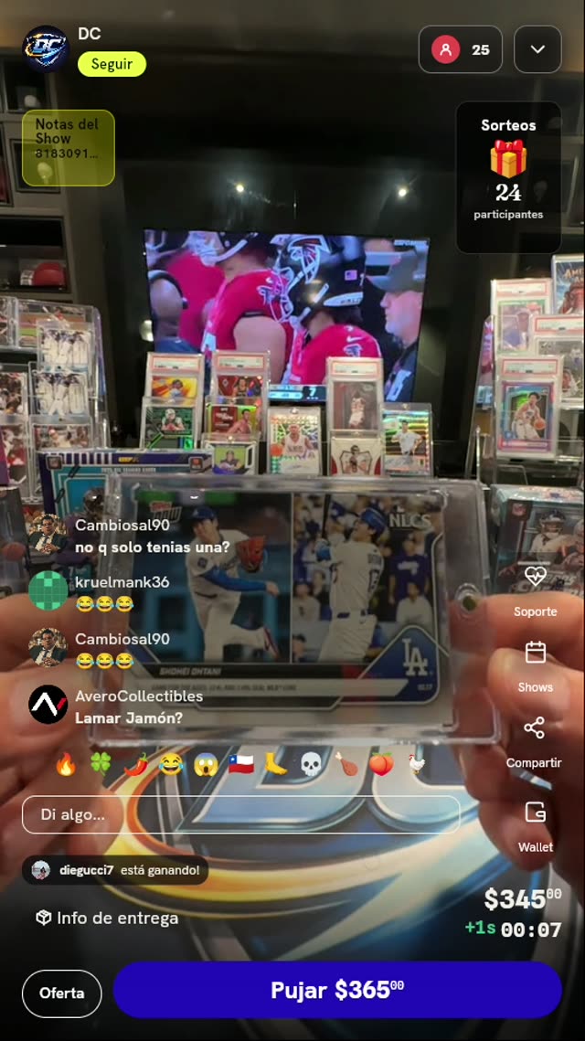 Carta Topps NOW Shohei Ohtani NLCS