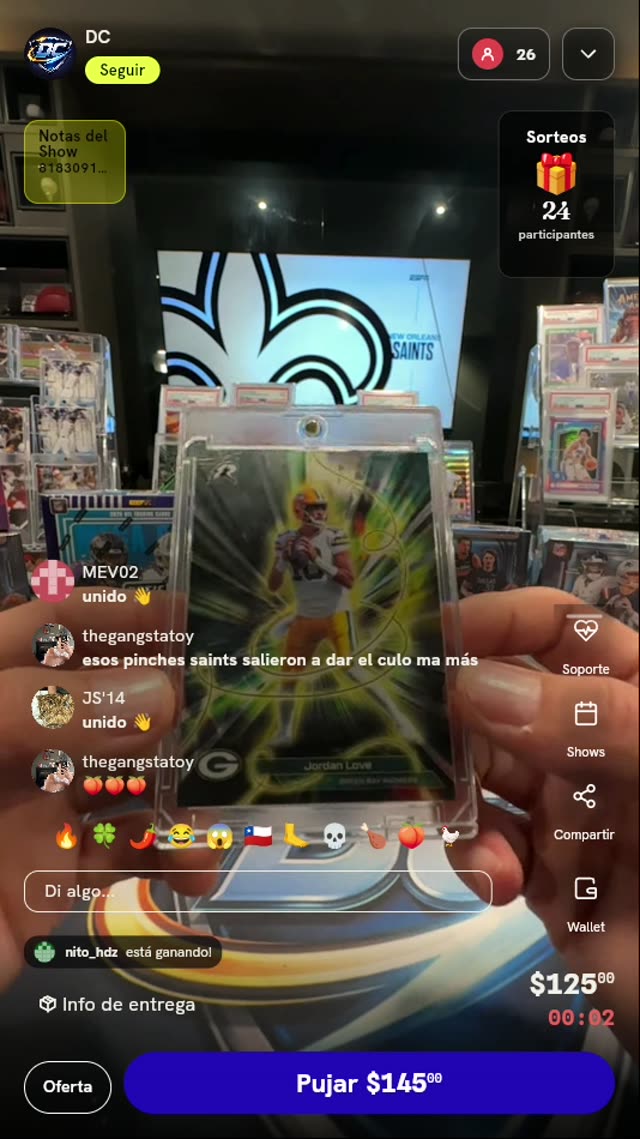 Carta Jordan Love Topps Resurgence Conductors