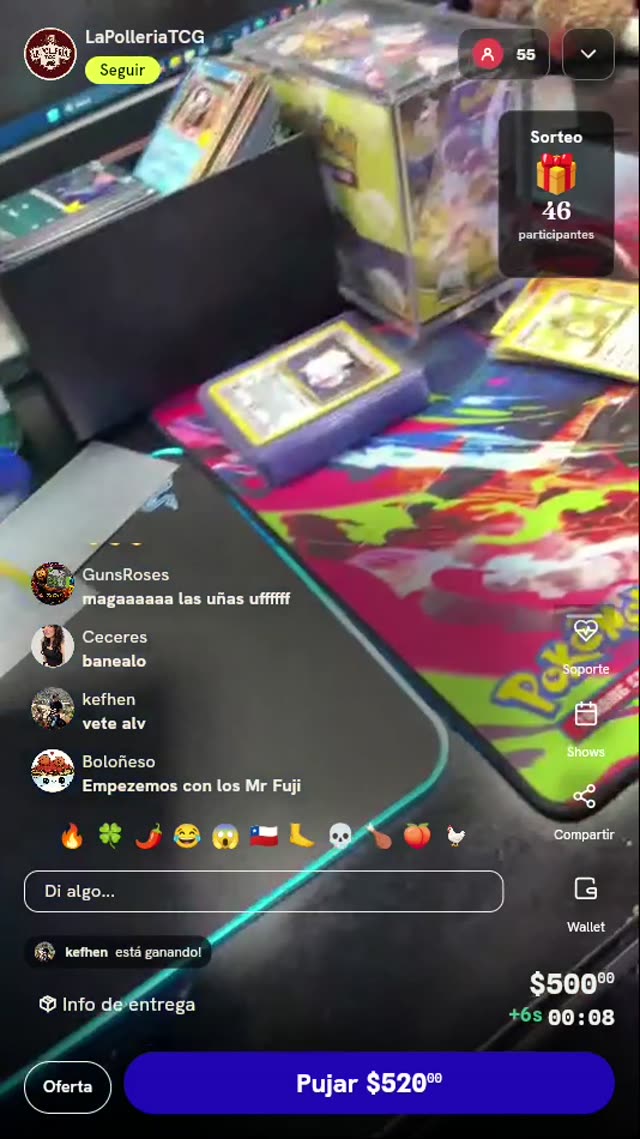 Carta Pokémon Mr. Fuji Fossil