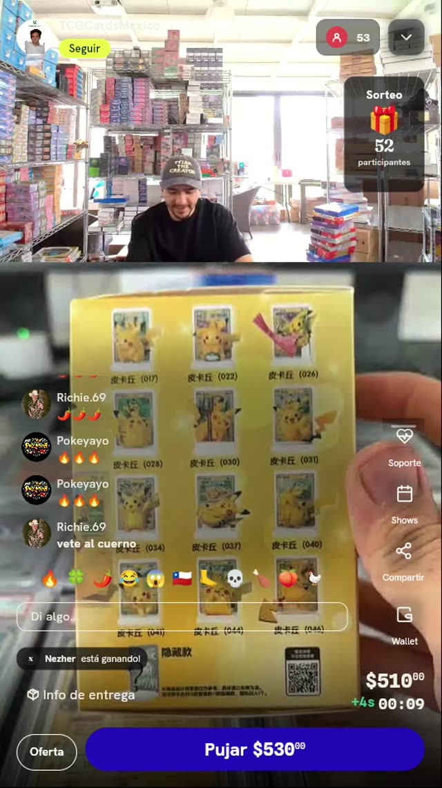 Caja Sorpresa Figura Pikachu Pokémon