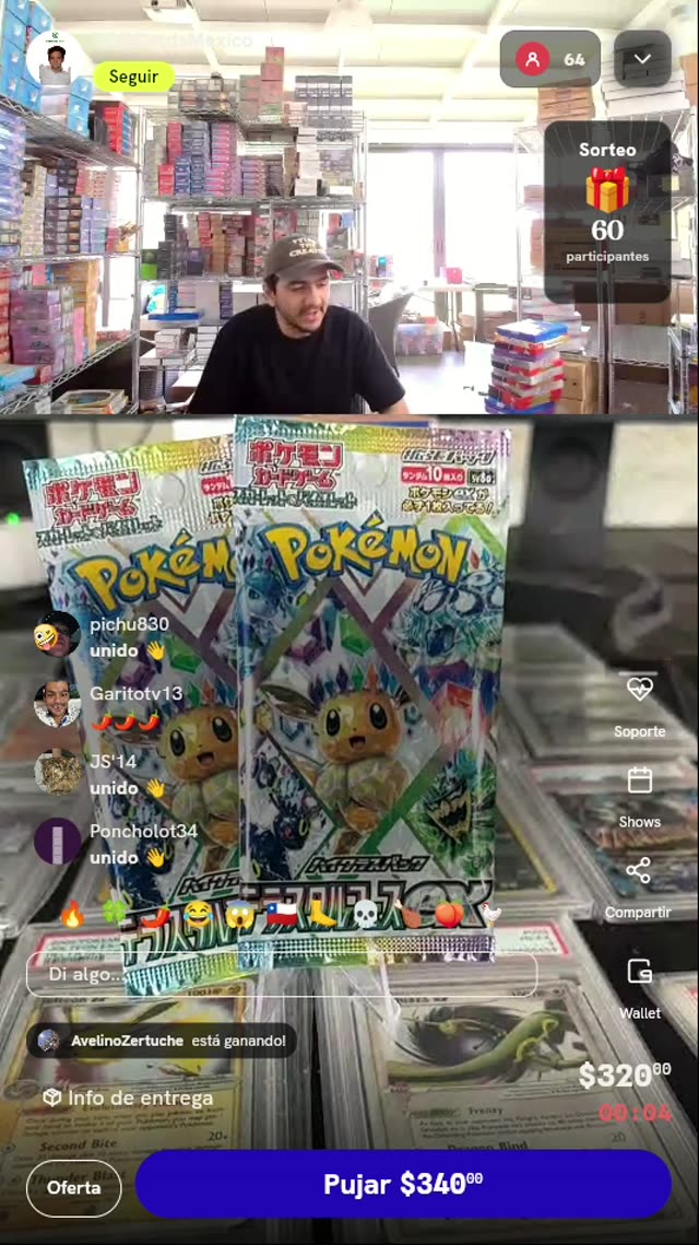 Sobres Pokémon Terastal Festival ex