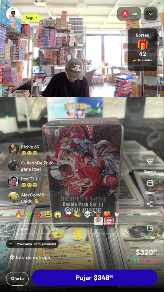Paquete Double Pack Vol. 11 One Piece TCG
