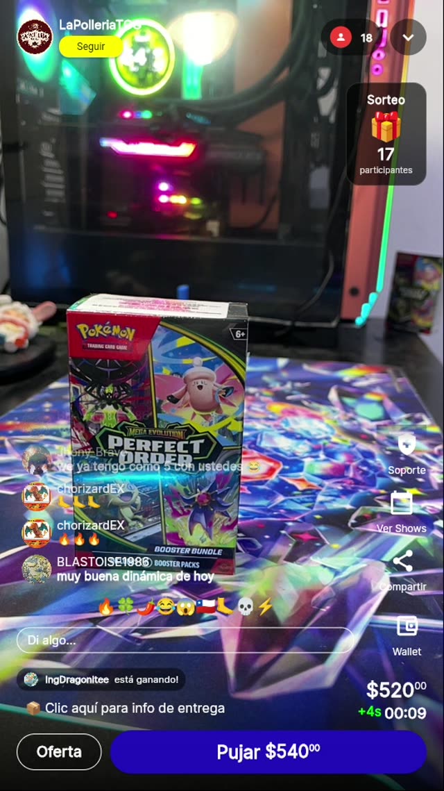 Pokémon TCG Perfect Order Booster