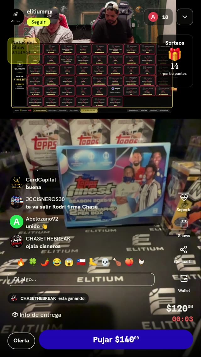 Spot Atlético de Madrid Topps Finest