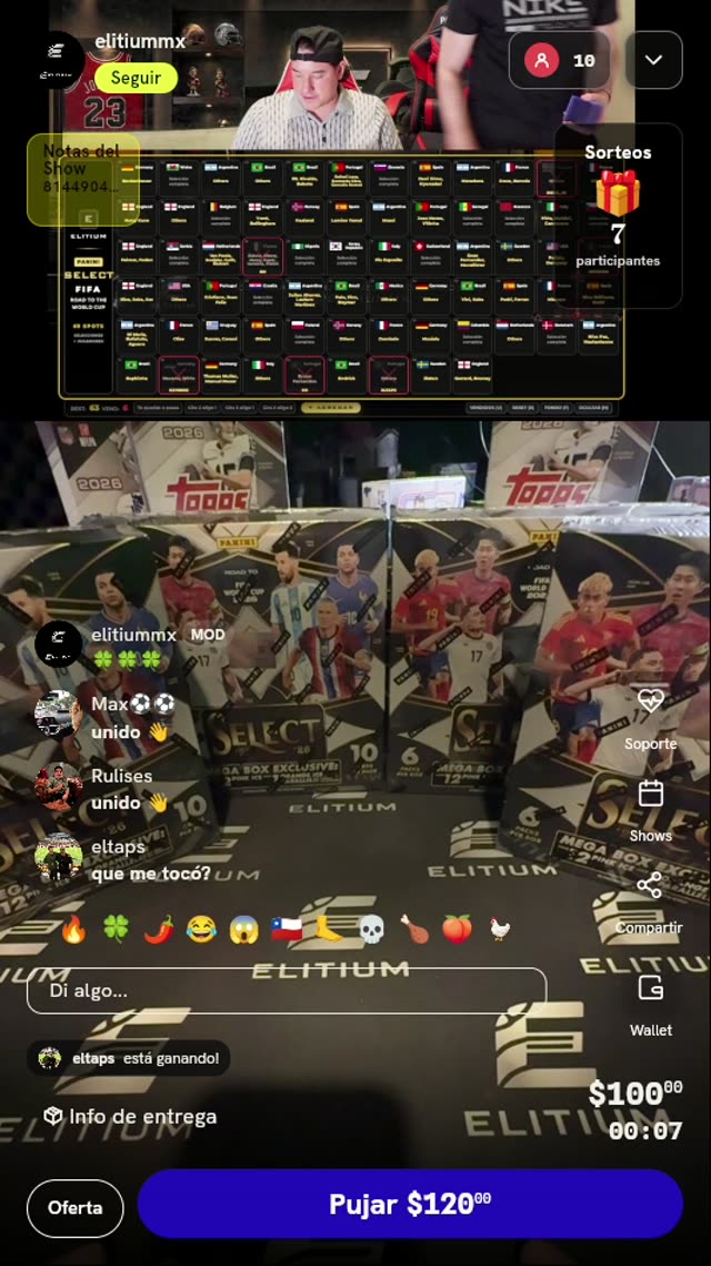 Spot en Break Panini Select FIFA