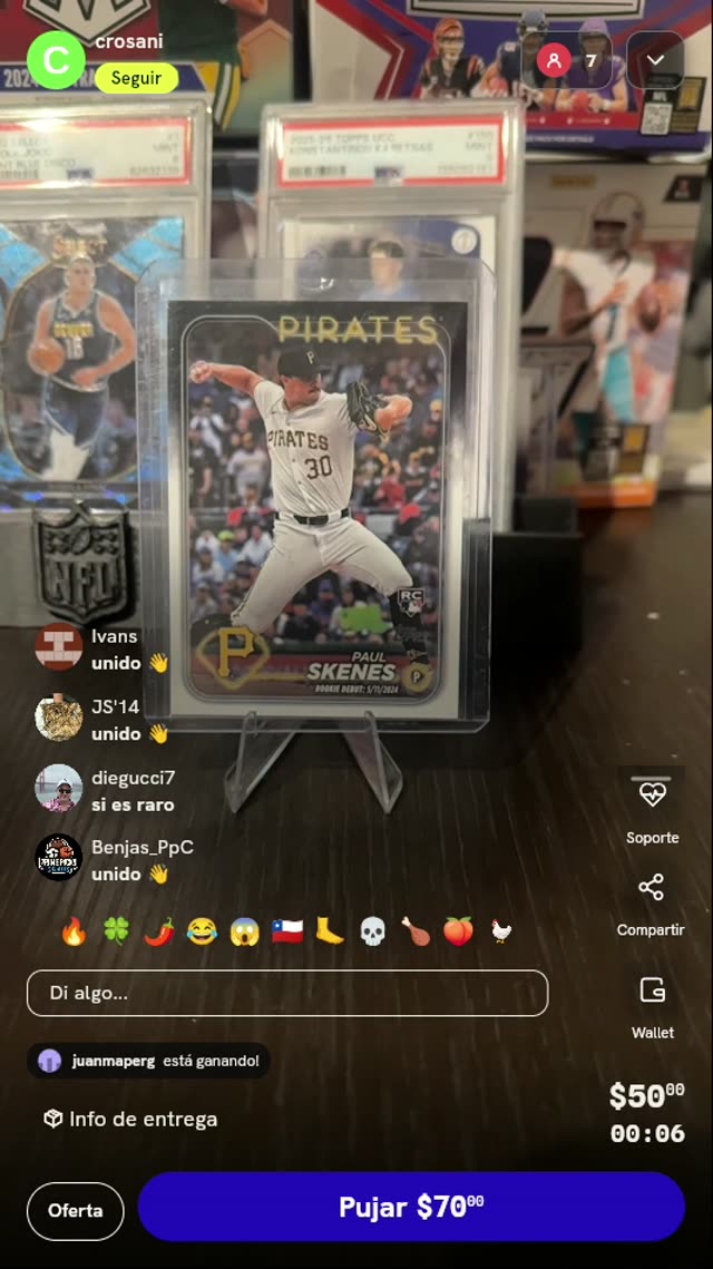 Paul Skenes 2024 Topps Update #US288