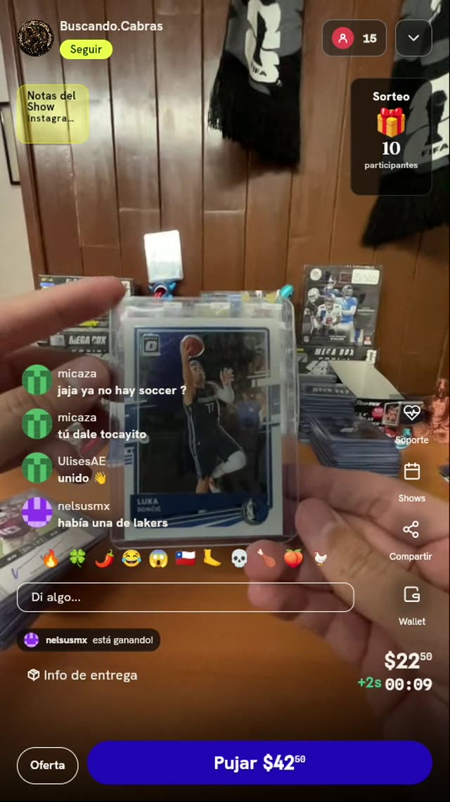 Carta Panini Donruss Optic Luka Dončić