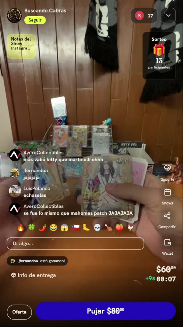 Lote de Cartas Kayou Sanrio