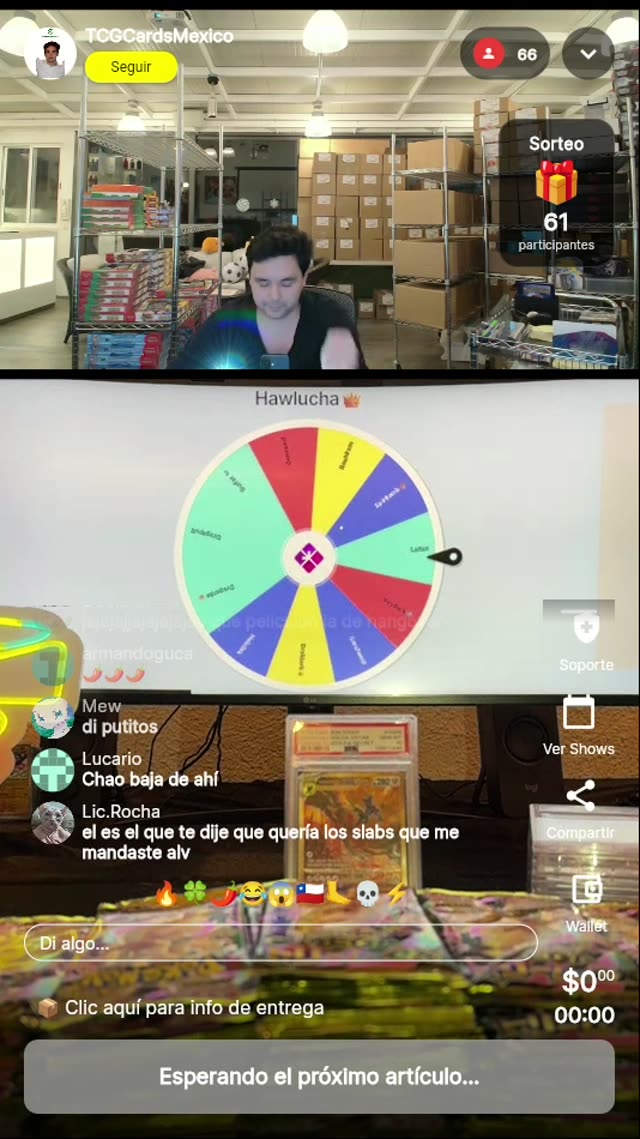 Carta Pokémon en Slab