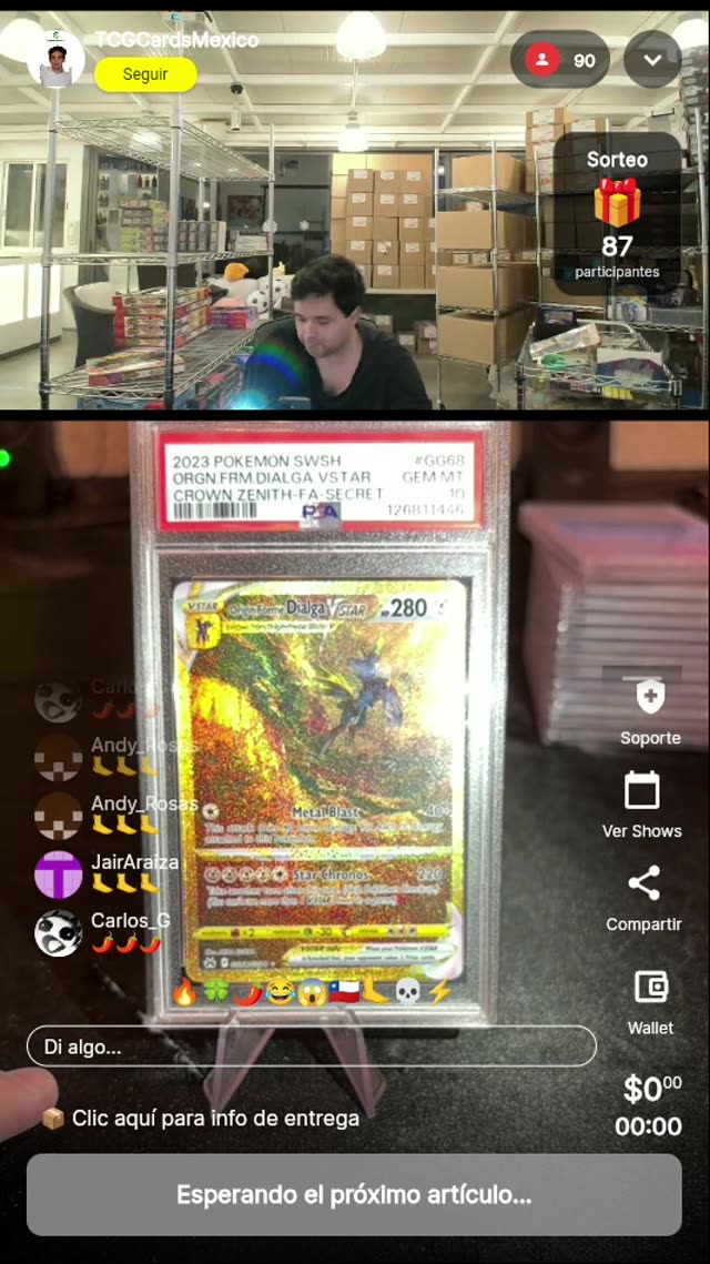 Dialga VSTAR Crown Zenith PSA 10
