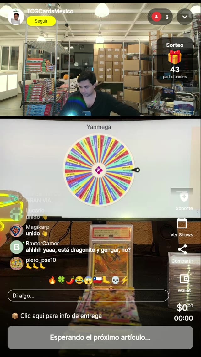 Carta Pokémon Dragonite/Gengar PSA