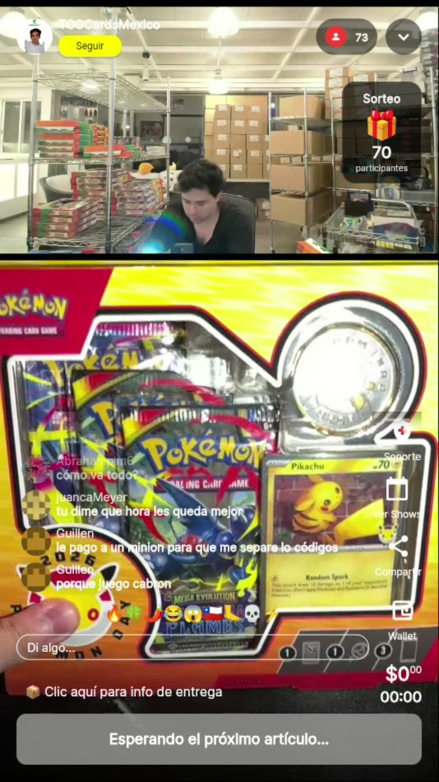 Caja de colección Pokémon TCG