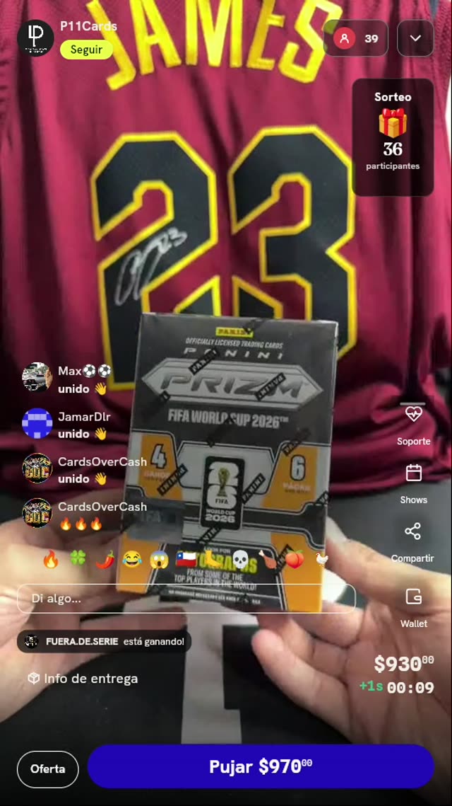 Caja Blaster Panini Prizm World Cup 2026