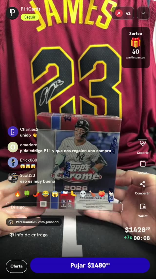 Caja Topps Chrome Baseball 2024