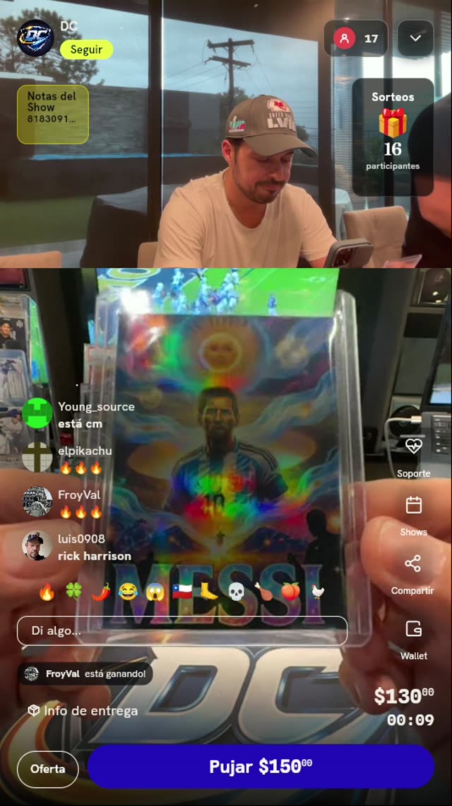 Carta Art de Lionel Messi