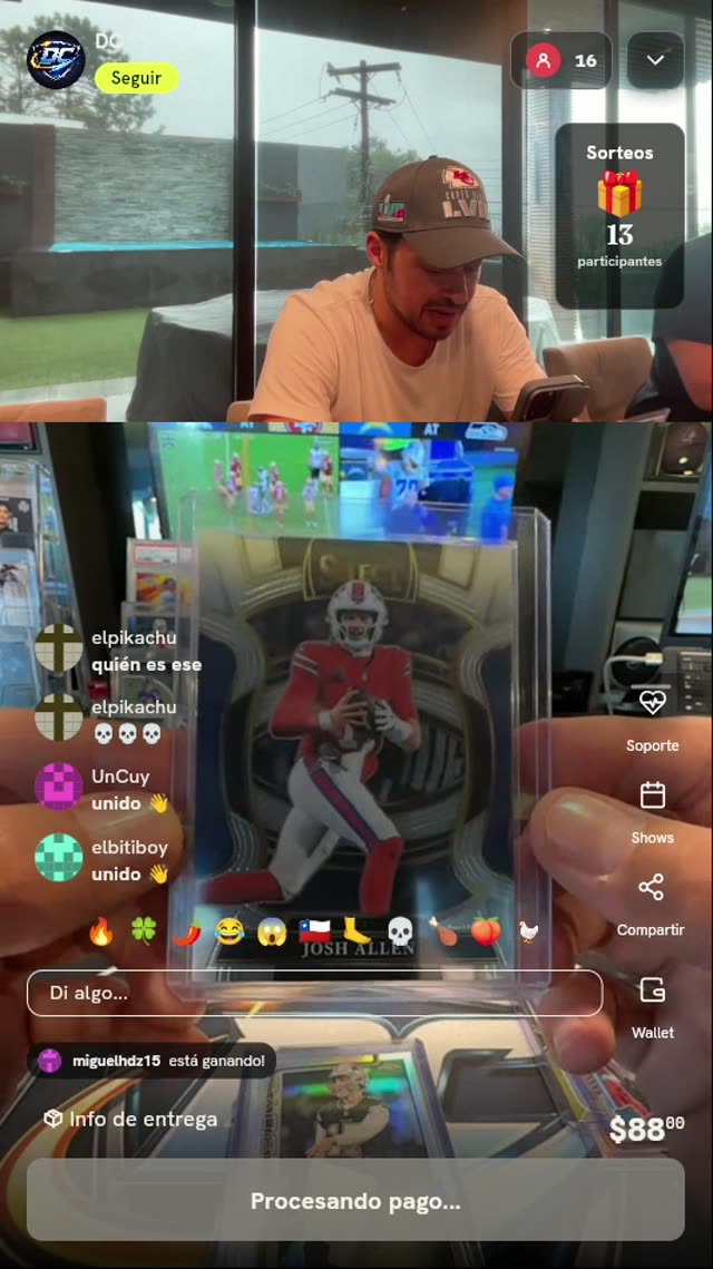 Carta Panini Select Josh Allen #97