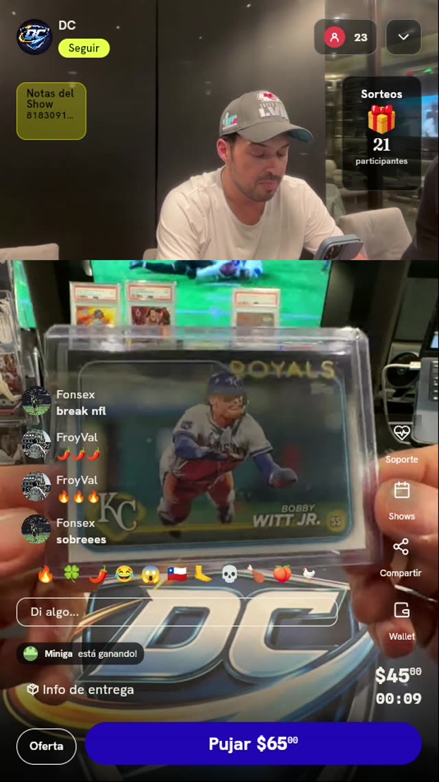 Carta Topps 2024 Bobby Witt Jr.