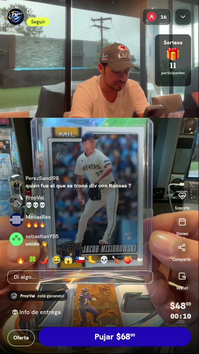 Carta Topps 2026 Jacob Misiorowski Rookie
