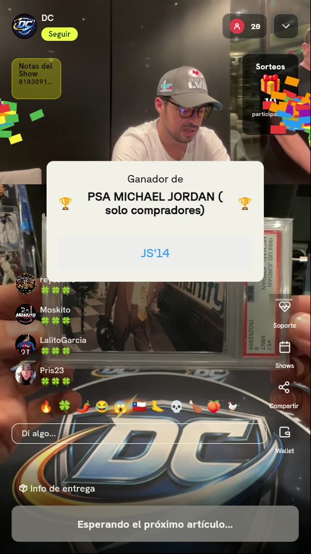 Tarjeta Michael Jordan 1994 UD PSA 9