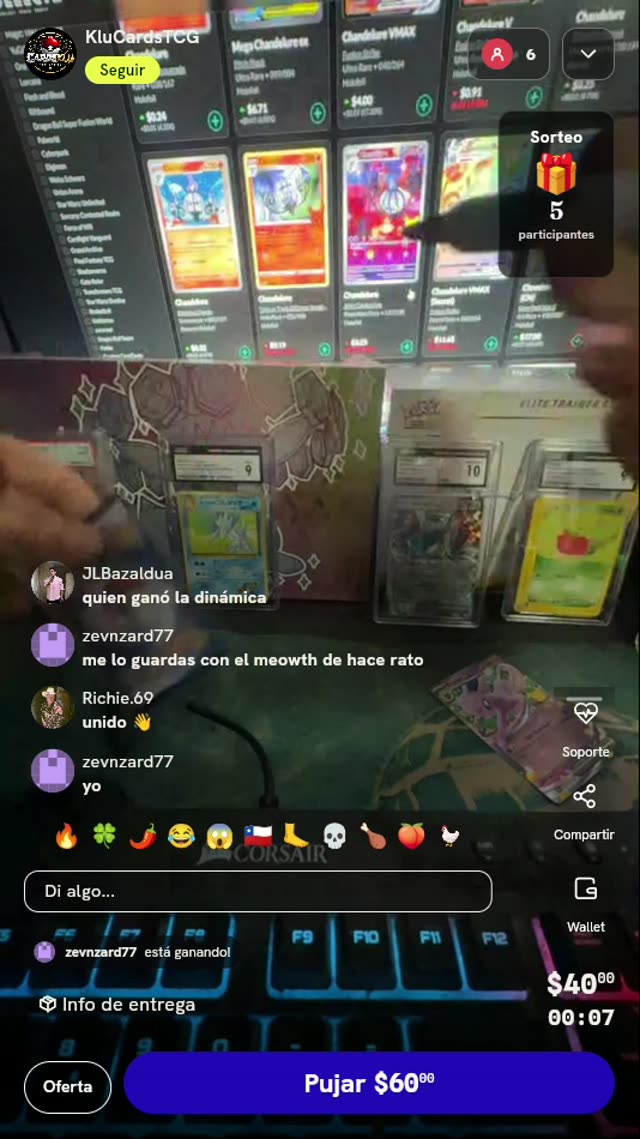 Carta Pokémon Chandelure VMAX Fusion Strike