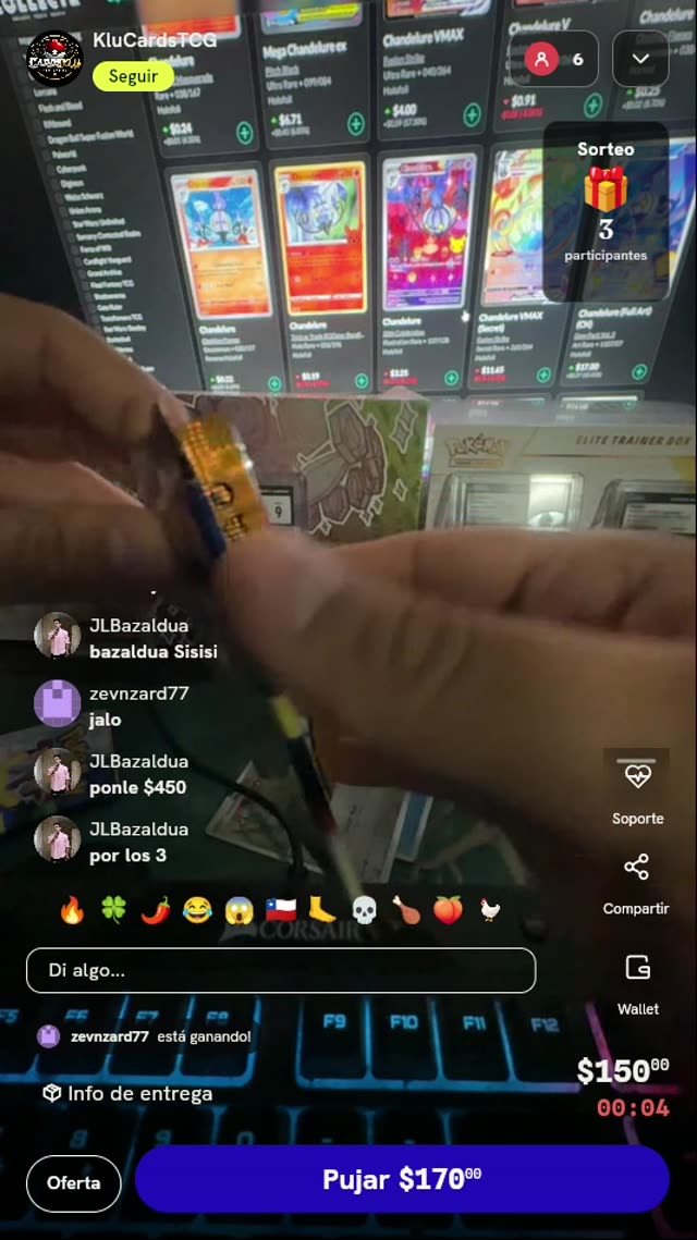 Sobre de Cartas Pokémon TCG