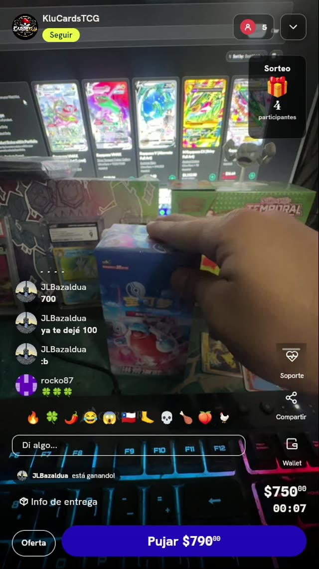 Caja Booster Slim Pokémon TCG Chino