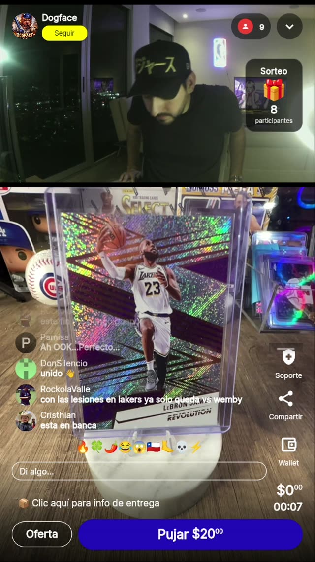 LeBron James Revolution Card