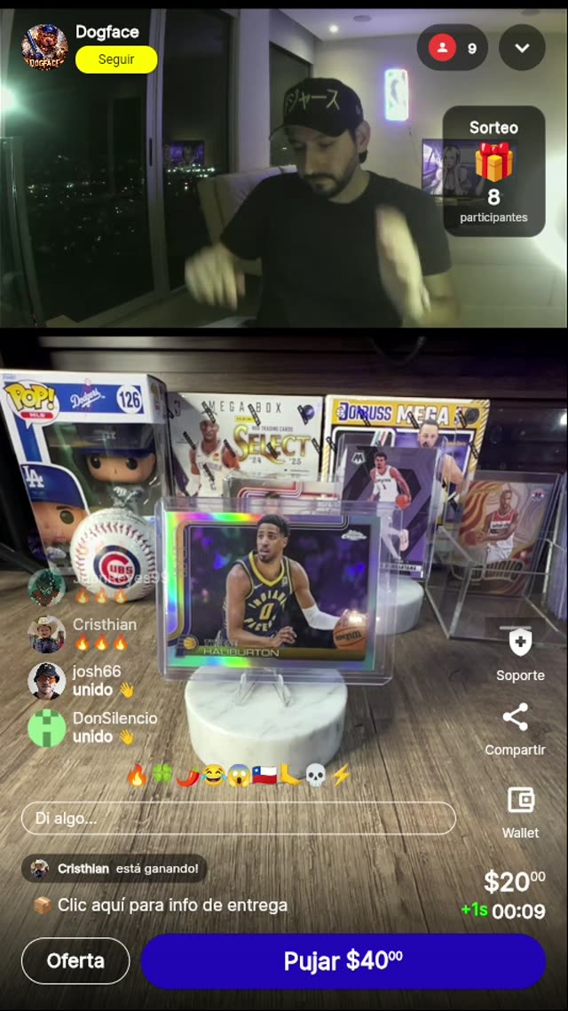 Tyrese Haliburton Topps Chrome 2025