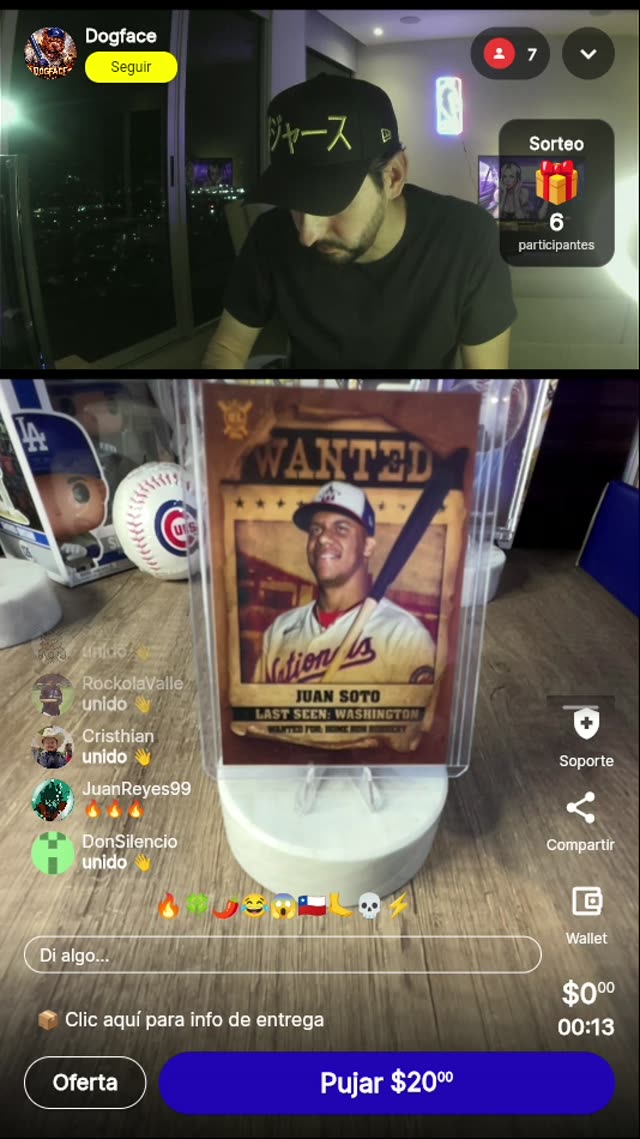 Juan Soto Wanted Card 2021