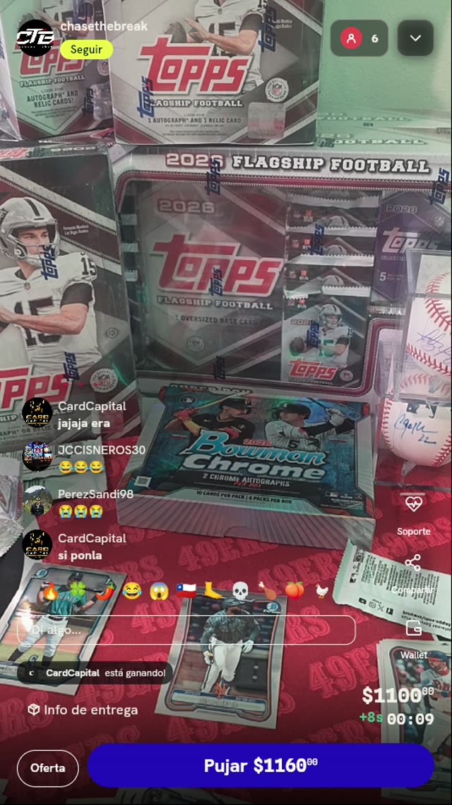Caja Bowman Chrome Baseball 2023