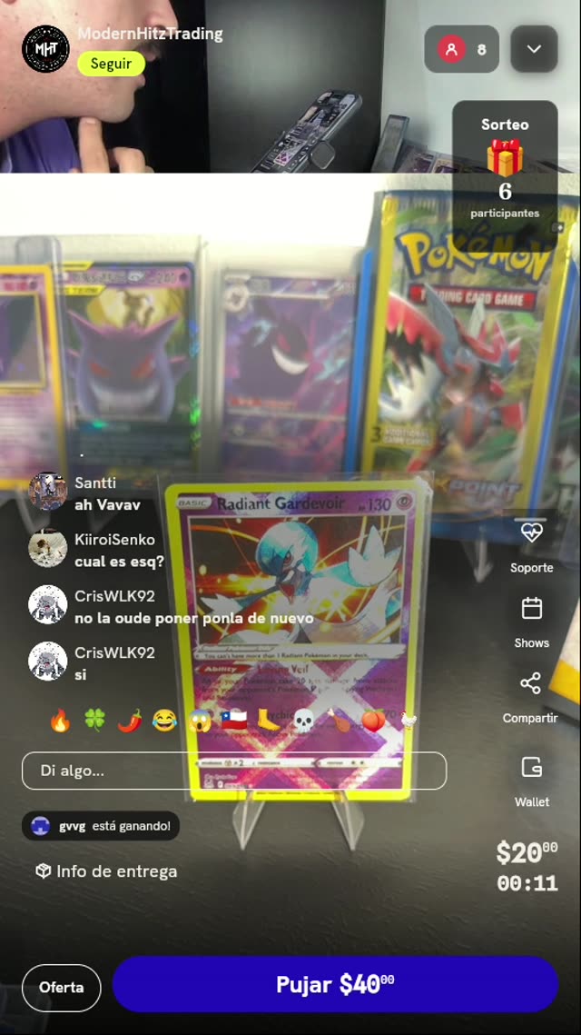 Carta Pokémon Radiant Gardevoir #069/196