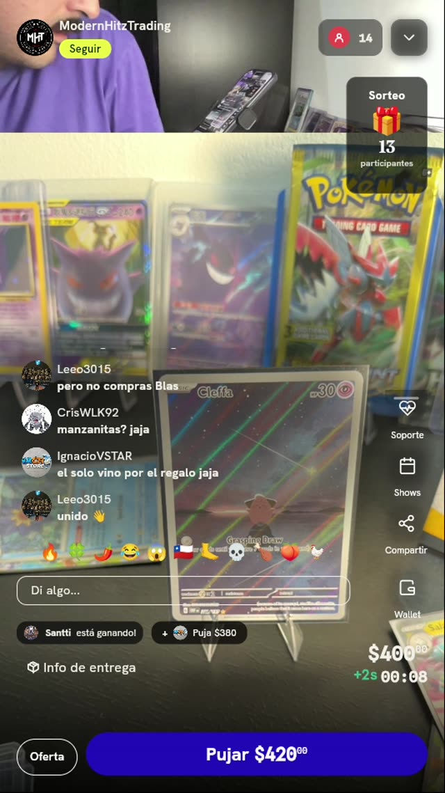 Carta Cleffa 202/197 Obsidian Flames