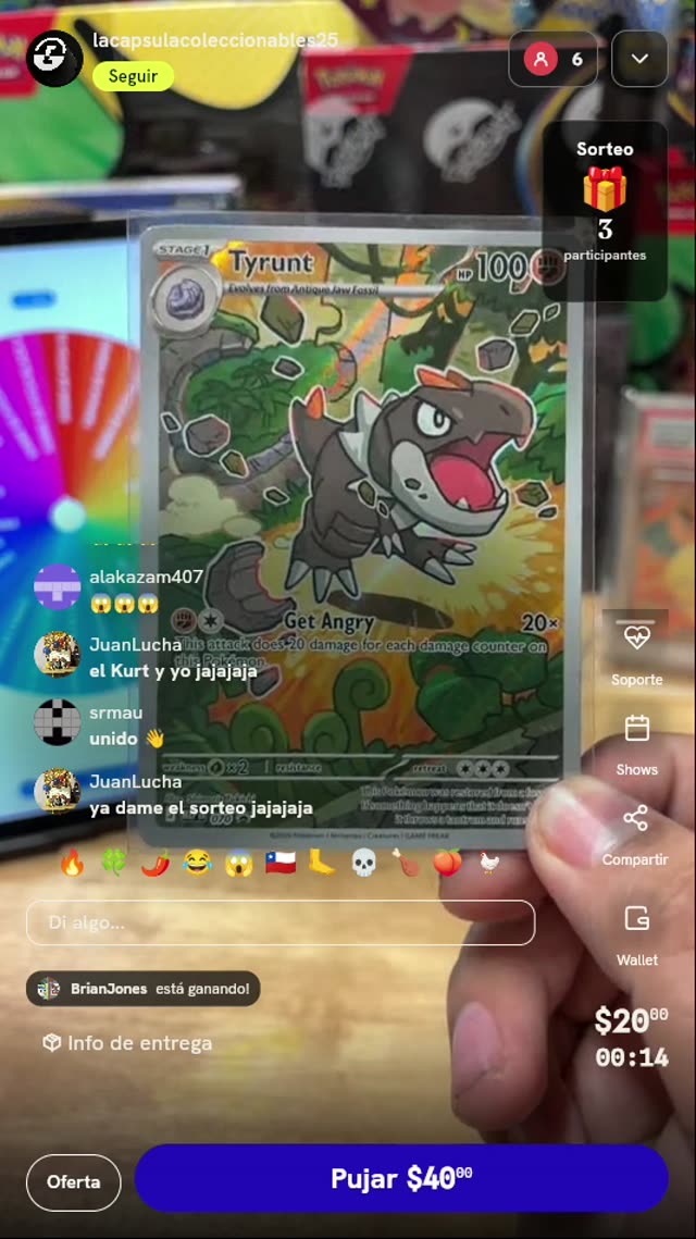 Carta Pokémon Tyrunt Promo #070