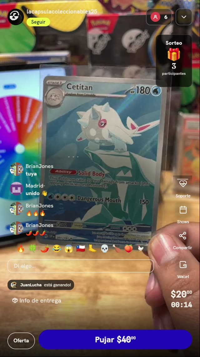 Carta Pokémon Cetitan 201/191 Surging Sparks