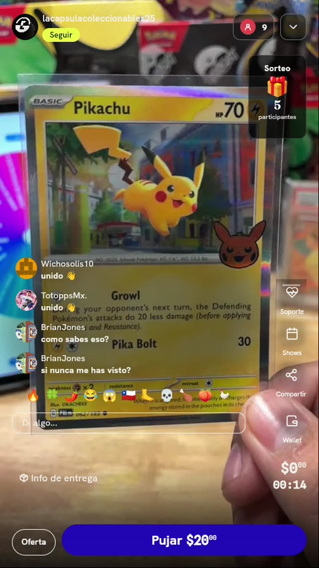 Pikachu Trick or Trade 062/193