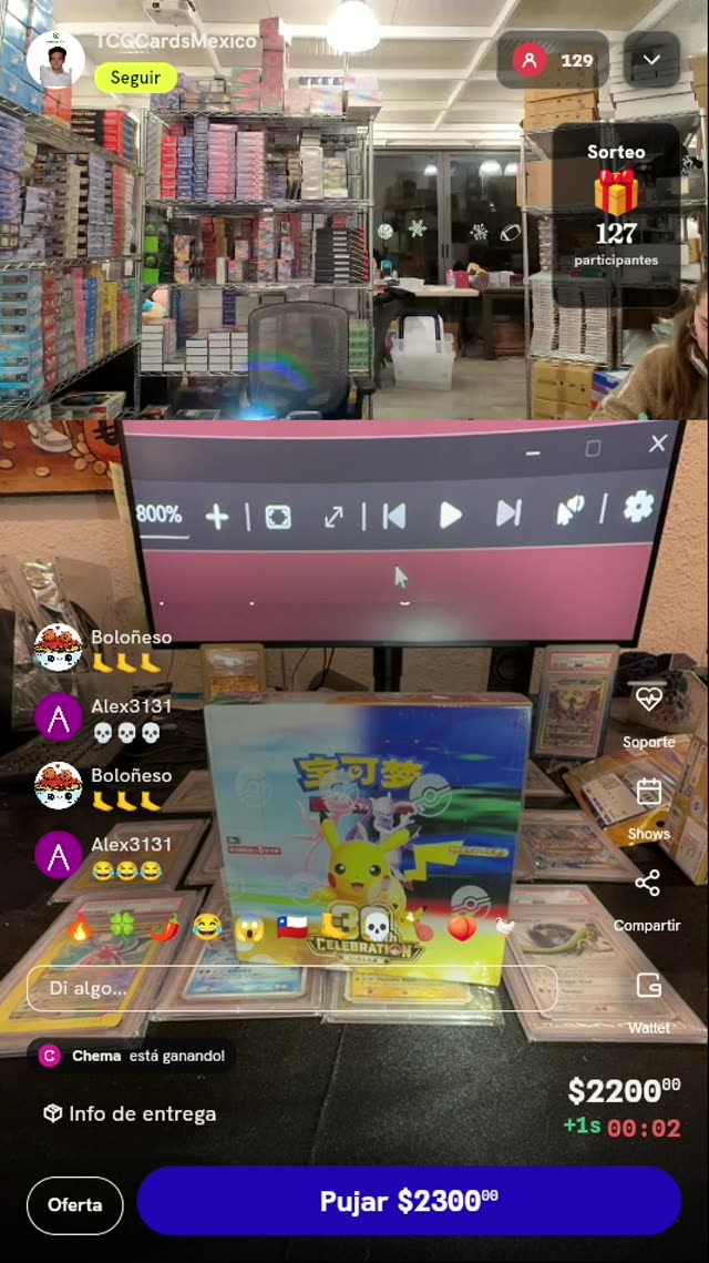 Caja Pokémon 30th Celebration
