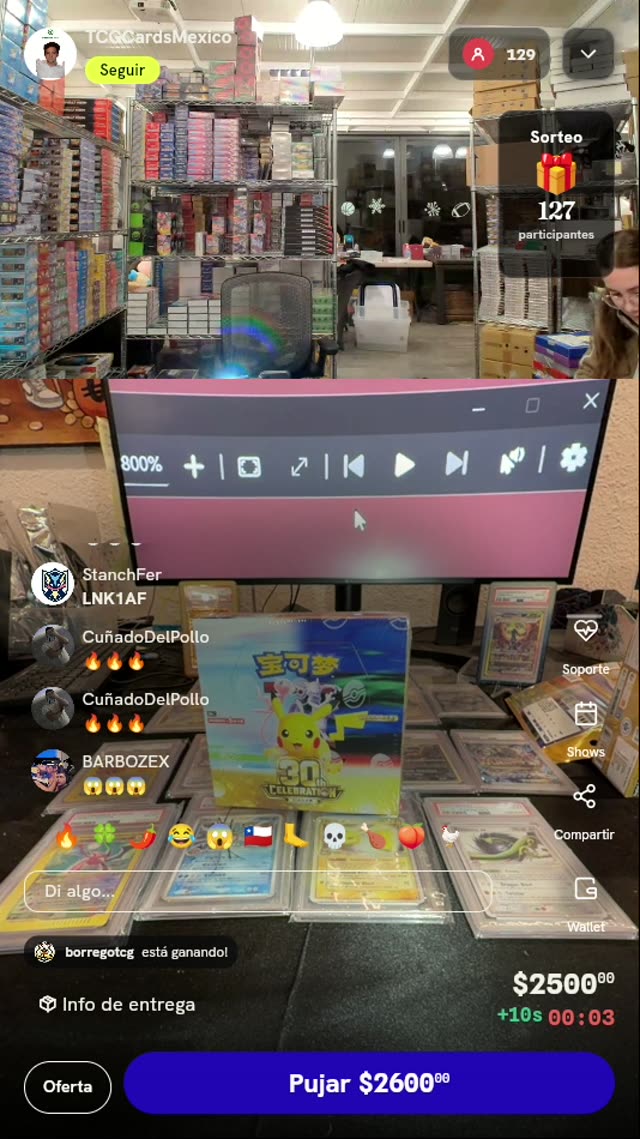 Caja Pokémon 30th Celebration Chino