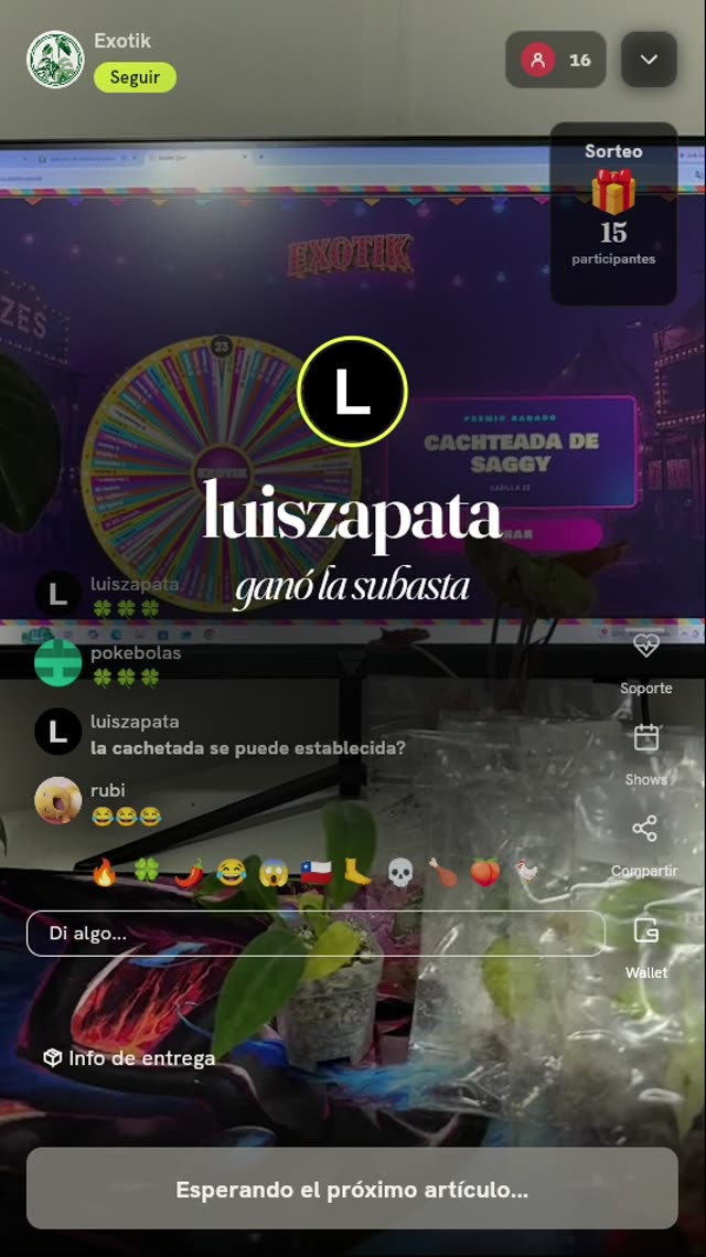 15 Tiros de Ruleta Exotik