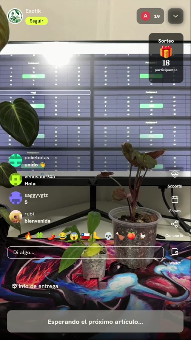 Planta Exótica de Colección