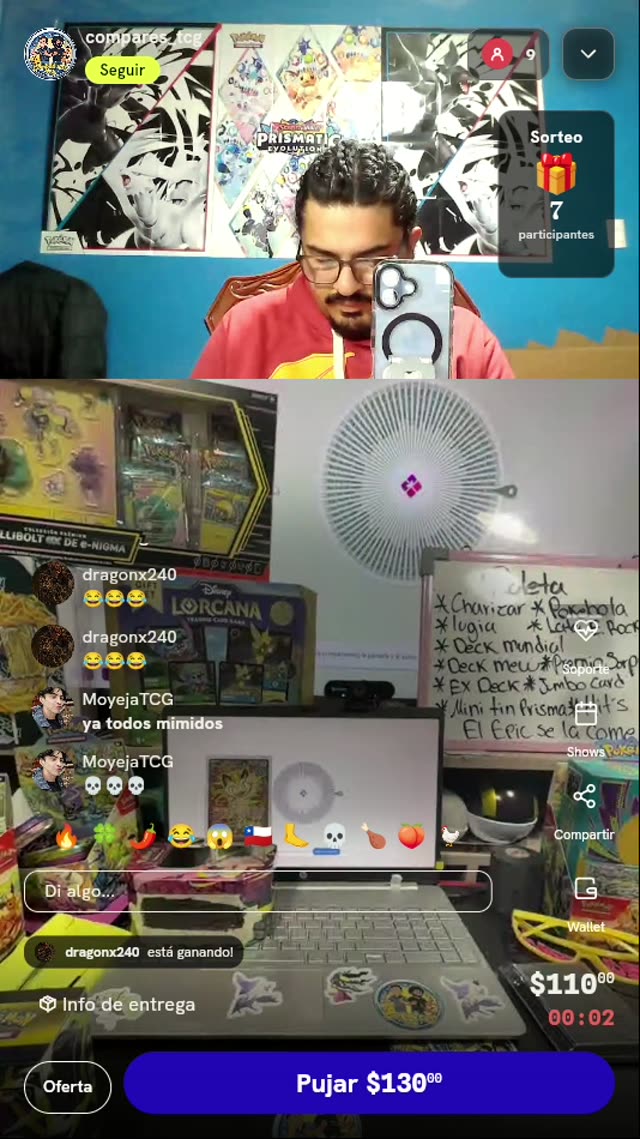 Giro de Ruleta Pokémon TCG