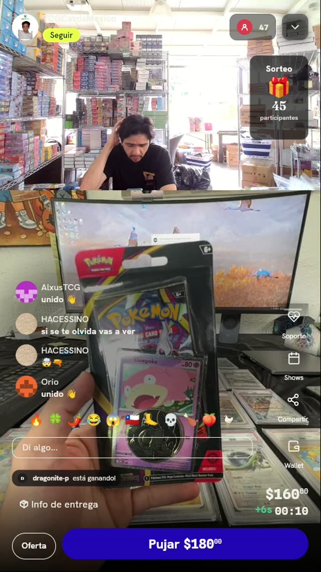 Blister Pokémon Pitch Black con Slowpoke