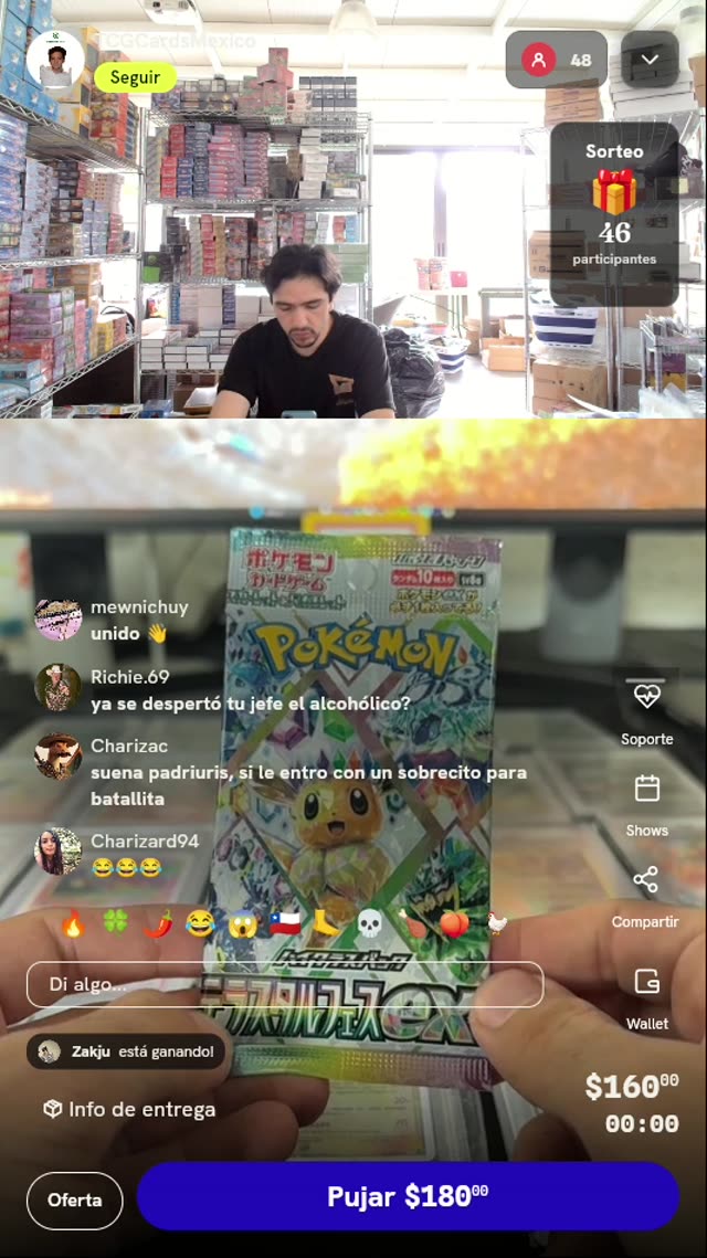 Sobre Terastal Festival ex Pokémon TCG