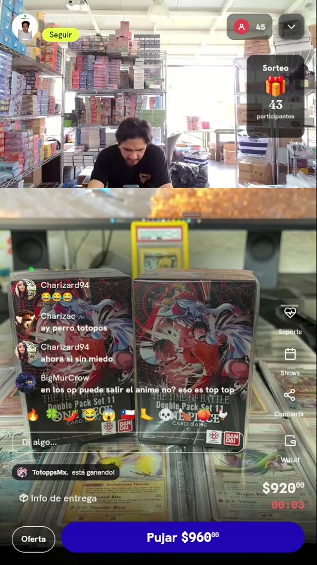 Dos Double Packs One Piece TCG