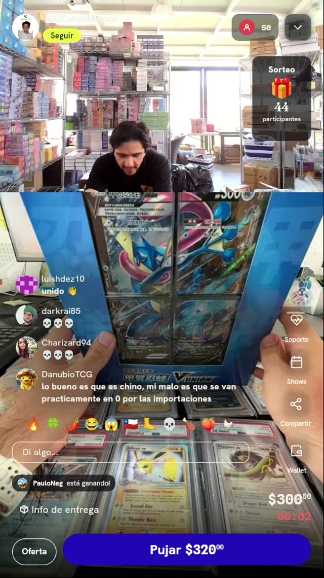 Colección Greninja V-UNION Pokémon TCG